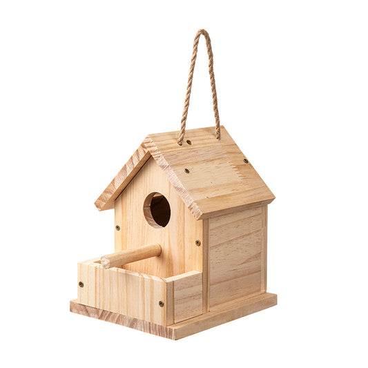 Hanging Wooden Birdhouse