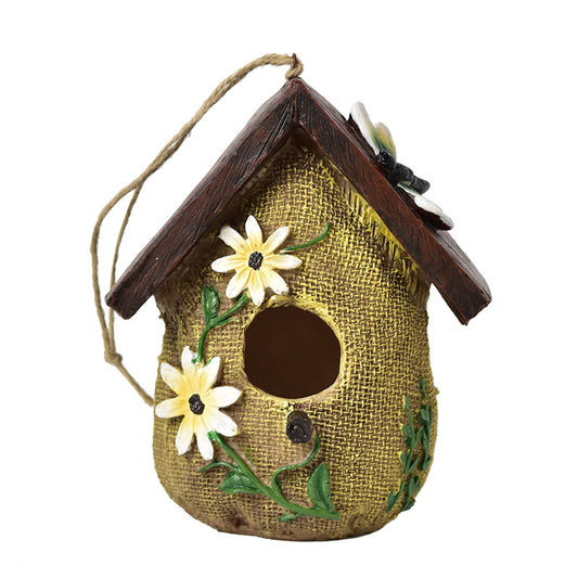 Decorative Resin Birdhouse