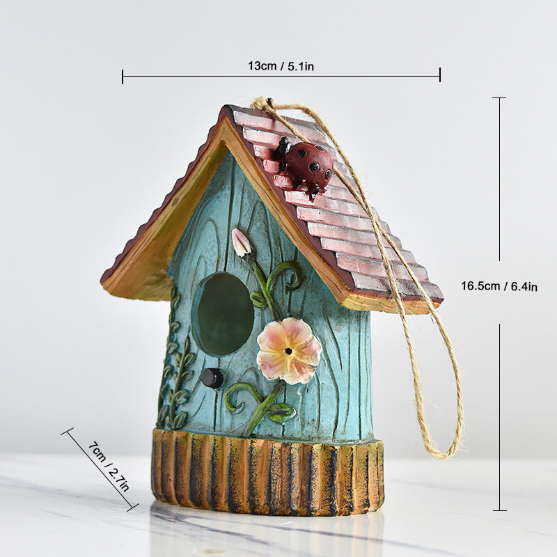 Decorative Hanging Birdhouse