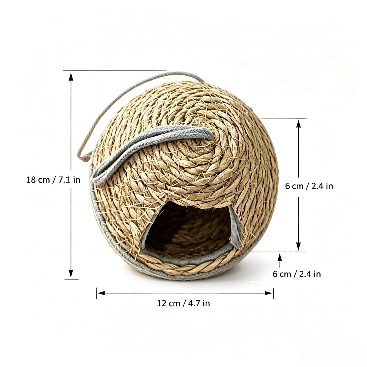 Woven Grass Bird Nest